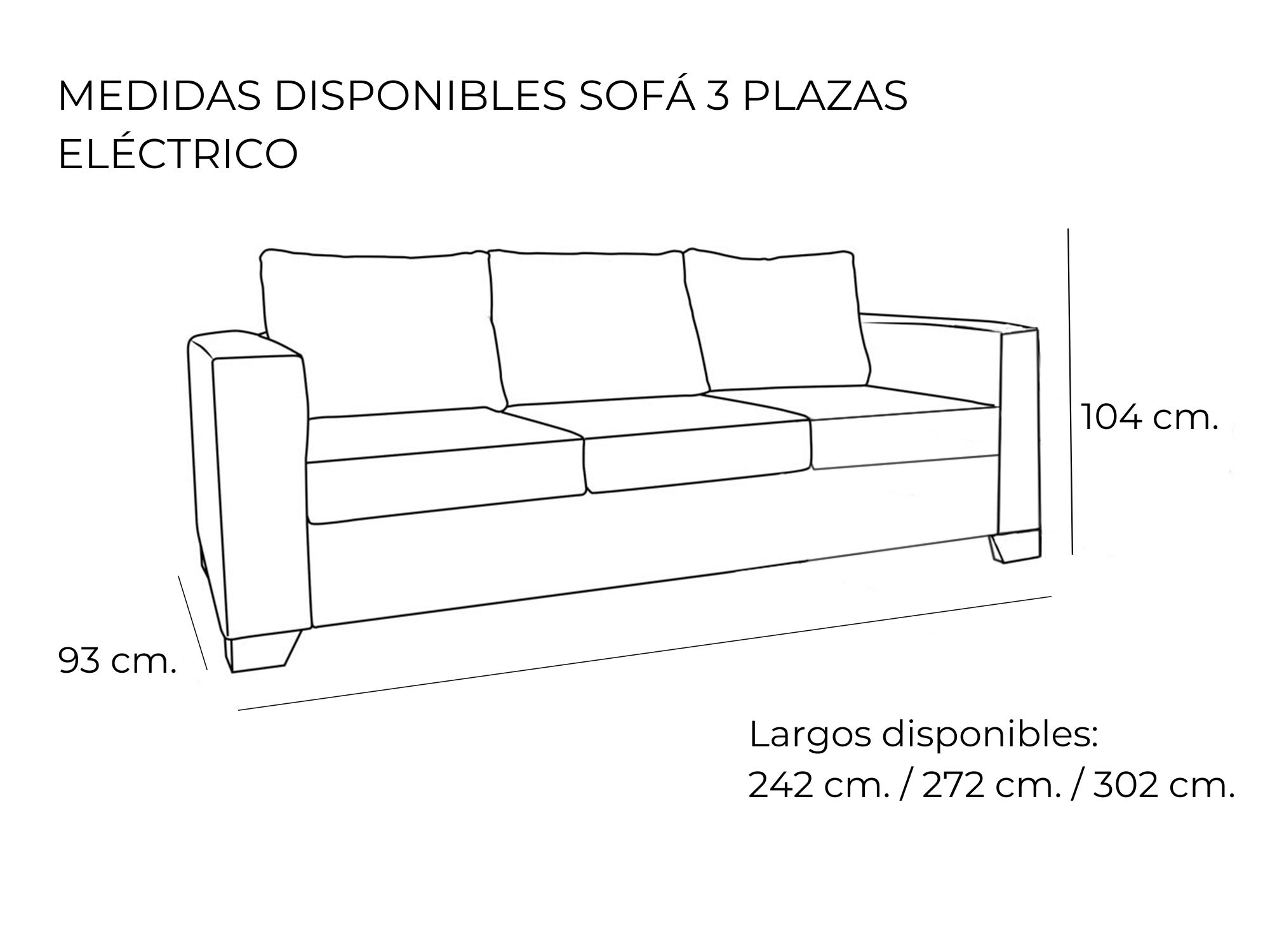 Sofá electrico aruma acomodel comprar online